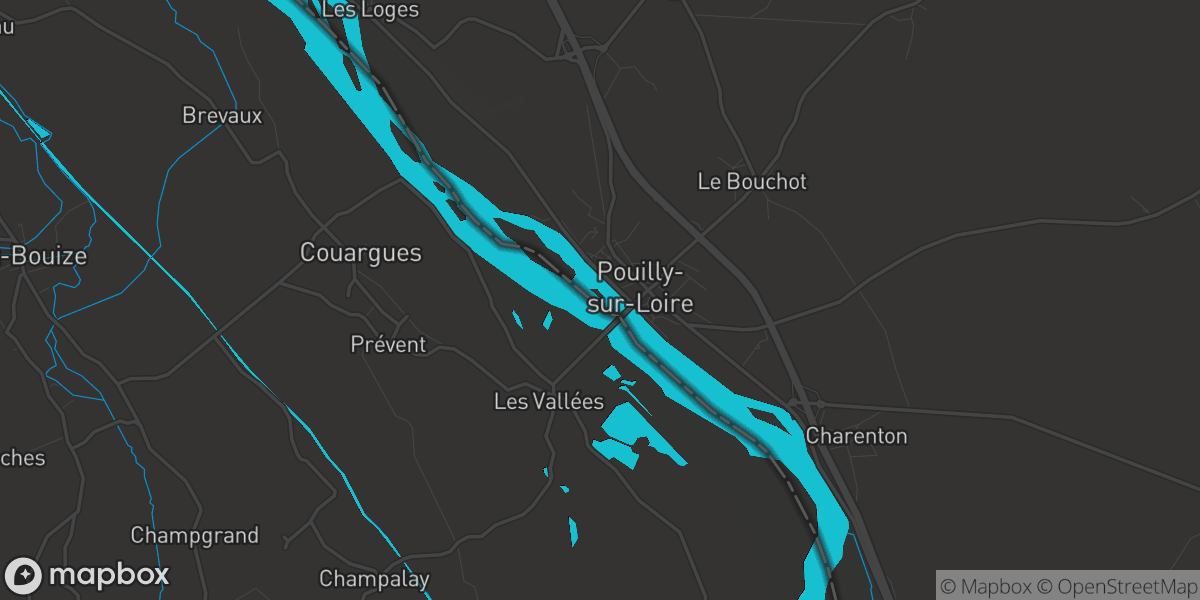 La Loire (Pouilly-sur-Loire, Nièvre, France)